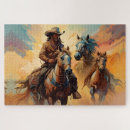 Suche nach pferdeliebhaber puzzle Cowboy