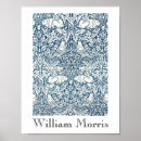 Suche nach vogel im winter poster Blau