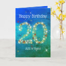 Suche nach 20 geburtstag karten Gold