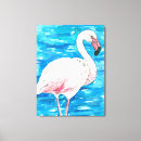 Suche nach flamingo leinwandbilder Aquarell
