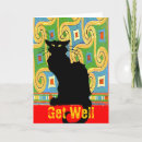 Suche nach abstrakte katze karten Schwarz