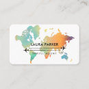 Suche nach reise agenten visitenkarten Flugzeug