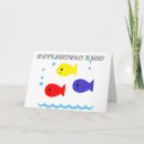 Suche nach fischen für geburtstag karten Jedes kind