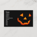Suche nach kürbislaternen visitenkarten Halloween