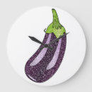 Suche nach aubergine wanduhren Lila