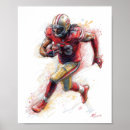 Suche nach american football poster Fußballspieler