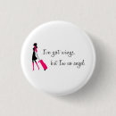 Suche nach flugbegleiter buttons Stewardess