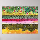 Suche nach forellen poster Für alle