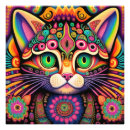 Suche nach psychedelische katze poster Für alle