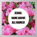 Suche nach jesus name poster Religiös