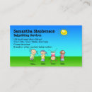 Suche nach jugendlich visitenkarten Babysitter
