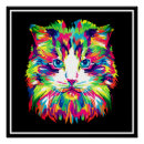 Suche nach geometrische katze poster Kätzchen