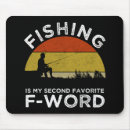 Suche nach fischen spaß mousepads Lustig