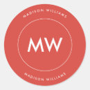Suche nach minimal aufkleber Mit monogramm
