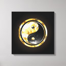 Suche nach gleichgewicht leinwandbilder Yin yang