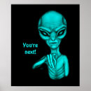Suche nach außerirdische poster Science fiction