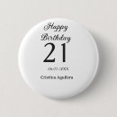 Suche nach 20 geburtstag buttons Alles gute zum geburtstag