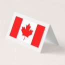 Suche nach kanada flagge visitenkarten Land