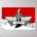 Suche nach e gitarre poster Rot