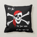 Suche nach schädel und knochen kissen Pirat