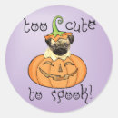 Suche nach halloween mops aufkleber Welpe