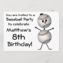 Suche nach baseball game party einladungen Kinder