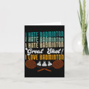 Suche nach i liebe badminton karten Lustig