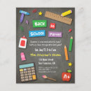 Suche nach zurück zu schulparty einladungen Schule