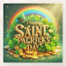 Suche nach st patrick tag untersetzer Gold
