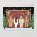 Suche nach pferdeherde postkarten Weihnachten