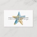 Suche nach seestern visitenkarten Tropisch