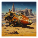 Suche nach retro science fiction poster Vintag