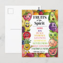 Suche nach frucht des geistes postkarten Bibel