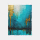 Suche nach aquamarin und gold decken Abstrakt