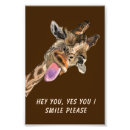 Suche nach lustige giraffe poster Giraffen
