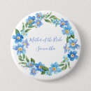 Suche nach blaue blumen buttons Brautjungfer