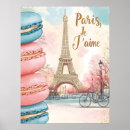 Suche nach französische macarons poster Paris