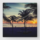 Suche nach florida strand wanduhren Sonnenaufgang