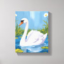 Suche nach schwan leinwandbilder Teich