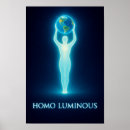 Suche nach aufstieg poster Spirituelle reise