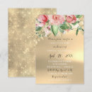 Suche nach minze und gold einladungen Rosa