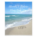 Suche nach herz strand poster Romantisch