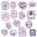 Suche nach pastel goth aufkleber Halloween
