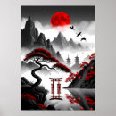 Suche nach japanische tempel poster Berg