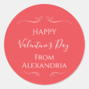 Suche nach valentines day aufkleber Elegant