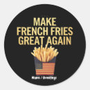 Suche nach pommes frites aufkleber Für alle