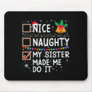 Suche nach lustige schwester mousepads Weihnachten