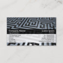 Suche nach labyrinth visitenkarten Abstrakt