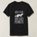 Suche nach niedliches frettchen tshirts Verordnung