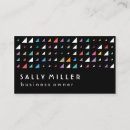 Suche nach dreieckig visitenkarten Abstrakt